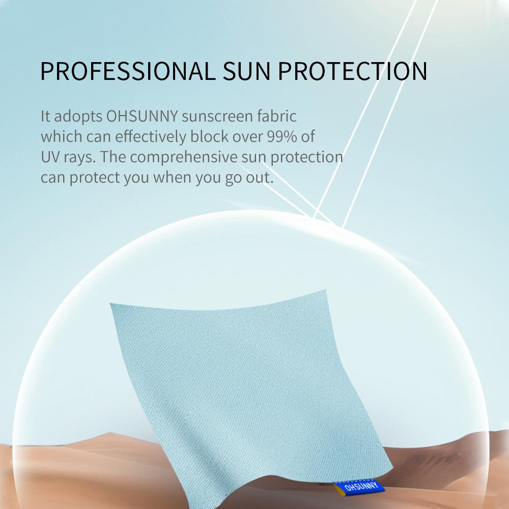 Breathable Printing Sun Protective Sunscreen Mask UPF50+ Face Cover