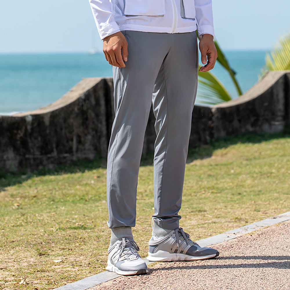 Men's Quick-Dry Pants Sun Protective Leisure Golf Sport Pants UPF 50+