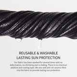 Men's Sun Protection Zip-Up Hoodie Patchwork Loose UPF50+