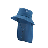 Kid's Sun-protective Bucket Hat with Neck Flap UPF 50+