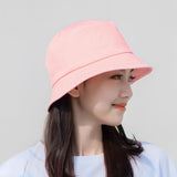 US Stock Women's Travel Beach Bucket Hat UPF 50+ Sun Cap