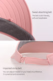US Stock Unisex Large Brim Sun Visor Cap UPF 50+ Sun Protection Hat
