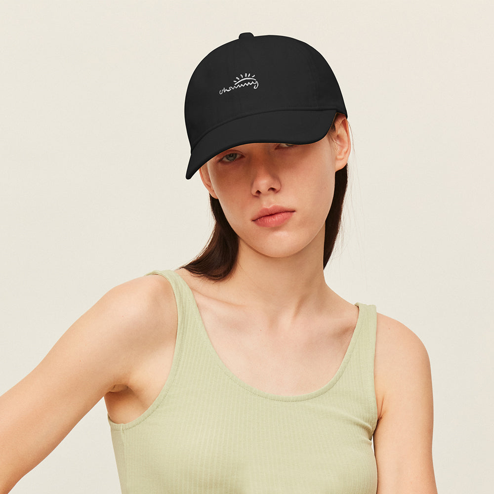 Unisex Baseball Cap UPF50+ UV Protection Sun Hat Adjustable Golf Caps Black One Size