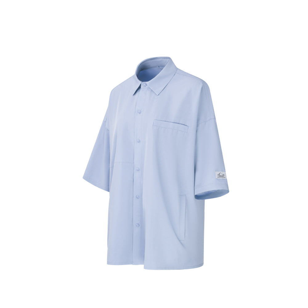 Unisex Short Sleeve Sun Protection Shirts Quick Dry Outdoor Shirt UPF 50+