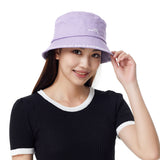 Women's Denim Packable Summer Travel Beach Bucket Hat UPF 50+