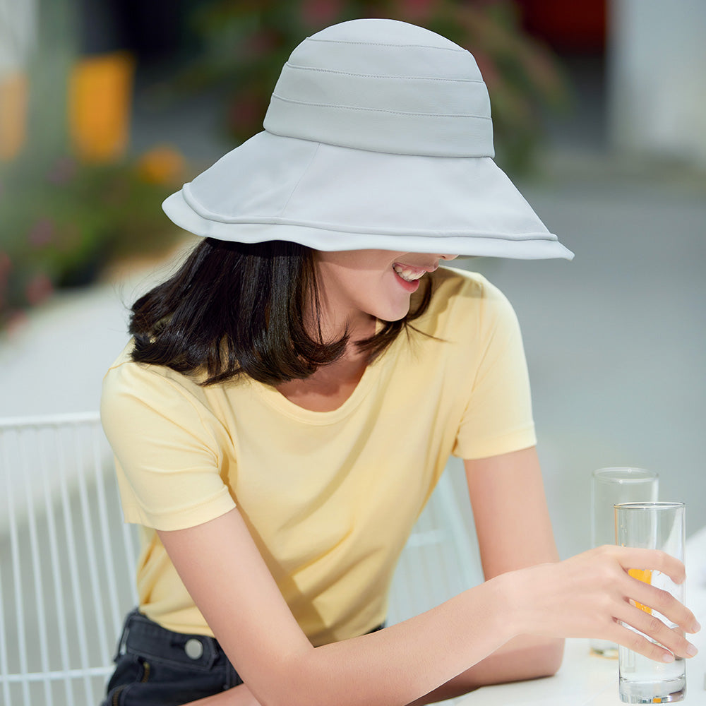 Women's Standard Bucket Hat Wide Brim Summer Fisherman's Cap UPF 50+