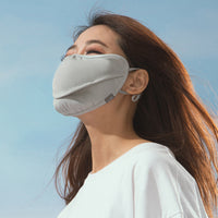 Breathable Eye Protective Mouth Open Sunscreen Mask UPF50+