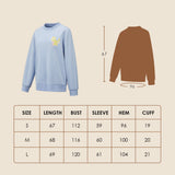 Women's Casual Long Sleeve Solid Lightweight Pullover Tops Loose Sweatshirt with Pocket