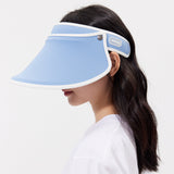 Unisex Premium UV Protection Sun Visor Cap Adjustable Wide Brim Hat U –  OHSUNNY