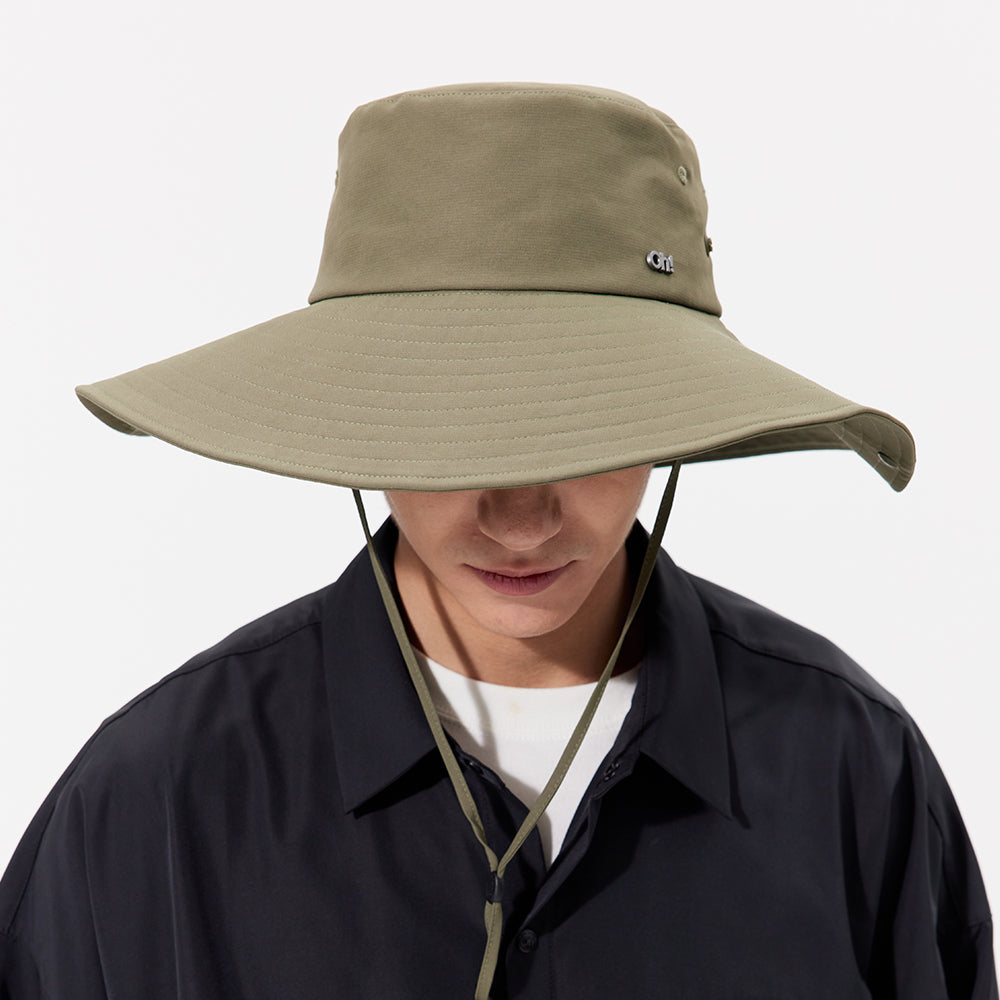 Unisex Wide Brim Bucket Hat Sun Protection Fishing Cap UPF 50+