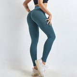 Buy China Wholesale Women's Yoga Clothes High Waisted Compression Workout  Leggings Yoga Pants With Pockets Tummy Control Yoga Leggings & Yoga Leggings  $6.3