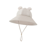 Women's Large Brim Sun Hat with Bear Ear UPF 50+