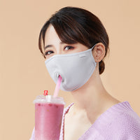 US Stock Winter Warm Mask Balaclava Face Cover Mouth-Opened Facemask