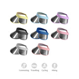 Unisex Adult 3 PCS UV Protection Wide Brim Sun Visor UPF50+