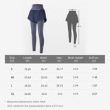 US Stock Women's False-Two Piece Legging UPF 50+ Pants