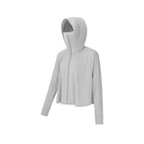 Cropped Sun Protection Jackets UPF50+ Hoodie Tops Coats