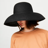 US Stock Trendy Wide Brim Straw Hat for Women Foldable Roll up Sun Beach Caps