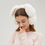 Winter Ear Muffs Faux Fur Warm Foldable Headband Earmuffs Ear Covers